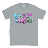 Heather Grey my first easter Classic Tee - Jasminsmagicworld