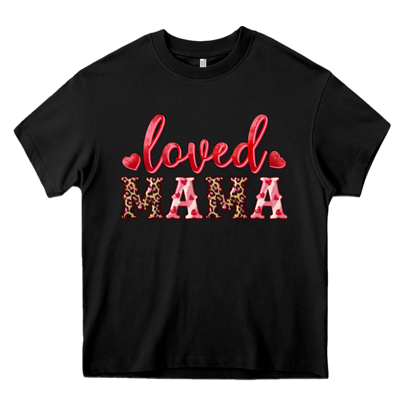 Loved Mama Heavy Core Tee by RanaPortraitStore | Teevron