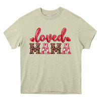 Mossy loved mama Heavy Core Tee - RanaPortraitStore