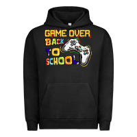 Pigment Black Game over back to school Urban Hoodie - CowGirlArtShop