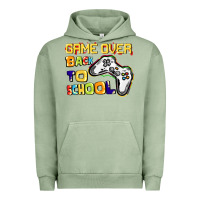 Pigment Oil Green Game over back to school Urban Hoodie - CowGirlArtShop