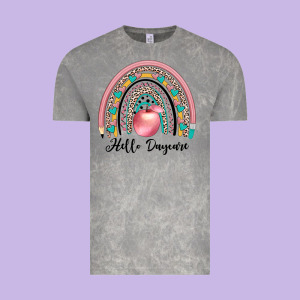 Hello Daycare Vintage Tee Designed By Jahusdesignshop