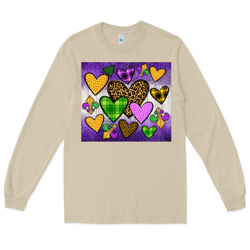 Mardi Gras Long Sleeve Tee by JahusDesignShop | Teevron