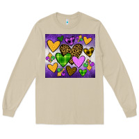 Mushroom mardi gras Long Sleeve Tee - JahusDesignShop