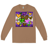 Toasted Coconut mardi gras Long Sleeve Tee - JahusDesignShop