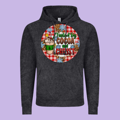 Christmas Fueled By Cocoa And Christ Ornament Vintage Hoodie Designed By Artiststas