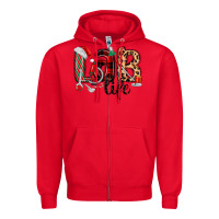 Red lab life christmas Zipper Hoodie - MaliasSmallBusiness
