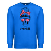 True Royal Pink Flower Mom Skull Premium Sweatshirt - Bettercallsaul