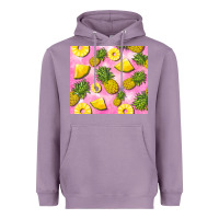 Lavender pink pineapple Heavyweight Hoodie - BarkalooDesign
