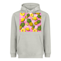 Moon Dust pink pineapple Heavyweight Hoodie - BarkalooDesign