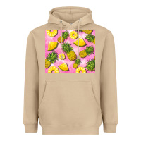 Mushroom pink pineapple Heavyweight Hoodie - BarkalooDesign