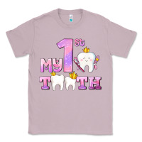 Lilac my first tooth with teeth for girls Classic Tee - AdoDesignShop