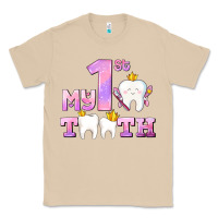 Mushroom my first tooth with teeth for girls Classic Tee - AdoDesignShop