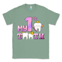 Sage my first tooth with teeth for girls Classic Tee - AdoDesignShop