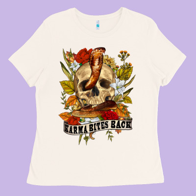 Ladies Tee karma bites back