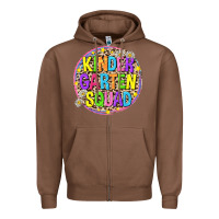 Chestnut kindergarten squad Zipper Hoodie - NancyCooperArtShop