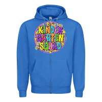 True Royal kindergarten squad Zipper Hoodie - NancyCooperArtShop