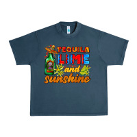 Midnight Navy tequila lime and sunshine Urban Heavy Tee - AdoDesignShop