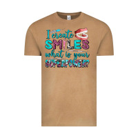 Vintage Camel i create smile what is your superpower Vintage Tee - AdoDesignShop