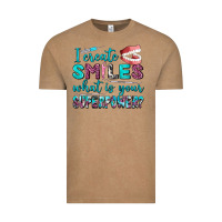 Vintage Coffee i create smile what is your superpower Vintage Tee - AdoDesignShop