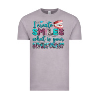 Vintage Zinc i create smile what is your superpower Vintage Tee - AdoDesignShop
