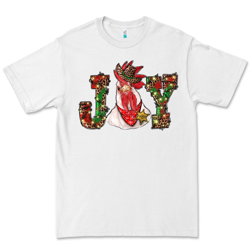 Christmas Joy With Rooster Premium Tee by RanaPortraitStore | Teevron