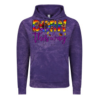 Cloud Purple born this way Vintage Hoodie - JahusDesignShop