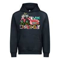 Navy I dig Easter Day Urban Hoodie - HowdyJamesFarm