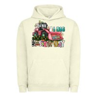 Pigment Pistachio I dig Easter Day Urban Hoodie - HowdyJamesFarm