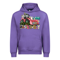 Tulip I dig Easter Day Urban Hoodie - HowdyJamesFarm