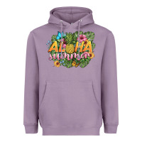 Lavender aloha summer Heavyweight Hoodie - BarkalooDesign