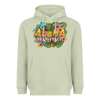 Matcha aloha summer Heavyweight Hoodie - BarkalooDesign