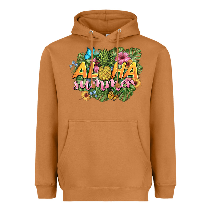 Aloha Summer Heavyweight Hoodie by BarkalooDesign | Teevron