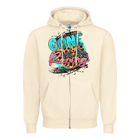 Sandshell gone racing Zipper Hoodie - MaliasSmallBusiness