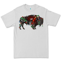 Dove Grey christmas bison Premium Tee - RanaPortraitStore