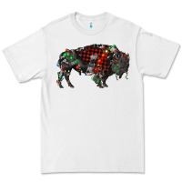 White christmas bison Premium Tee - RanaPortraitStore