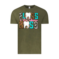 Vintage Olive floss boss Vintage Tee - AdoDesignShop
