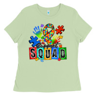 Matcha support squad autism Ladies Tee - Zillion Design Studio