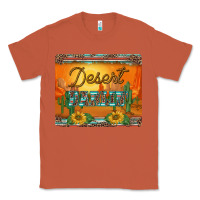 Copper western desert darlin sunset serape leopard sunflowers mousepad Classic Tee - BarkalooDesign