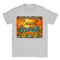 Moon Dust western desert darlin sunset serape leopard sunflowers mousepad Classic Tee - BarkalooDesign
