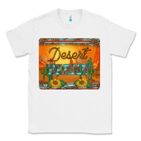White western desert darlin sunset serape leopard sunflowers mousepad Classic Tee - BarkalooDesign
