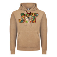 Vintage Coffee shiba inu christmas joy Vintage Hoodie - RanaPortraitStore