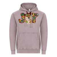Vintage Zinc shiba inu christmas joy Vintage Hoodie - RanaPortraitStore