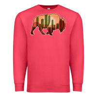 Cardinal Cactus Bison Silhouette Premium Sweatshirt - Bettercallsaul
