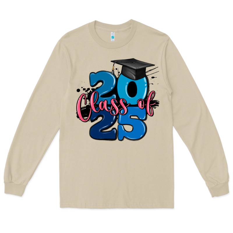 Class Of 2025 Long Sleeve Tee by MaliasSmallBusiness | Teevron