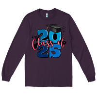 Plum class of 2025 Long Sleeve Tee - MaliasSmallBusiness