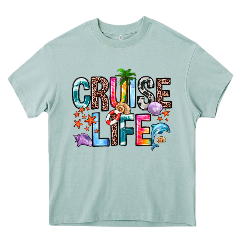 Cruise Life Heavy Core Tee by Zillion Design Studio | Teevron