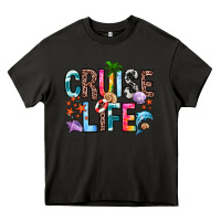 Asphalt cruise life Heavy Core Tee - Zillion Design Studio