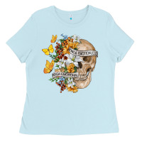 Baby Blue Kinda Emotional Kinda Emotionless Ladies Tee - RanaPortraitStore