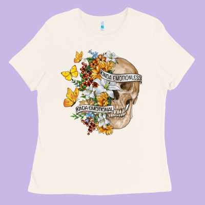 Ladies Tee Kinda Emotional Kinda Emotionless